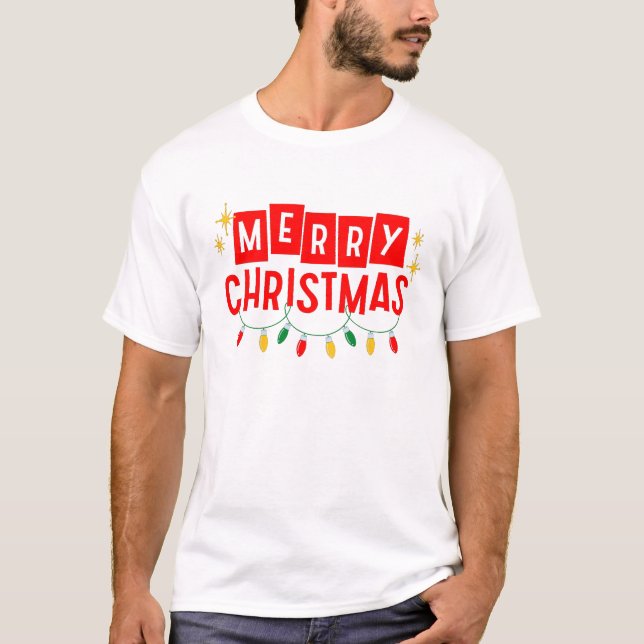 Merry Christmas T-Shirt (Front)