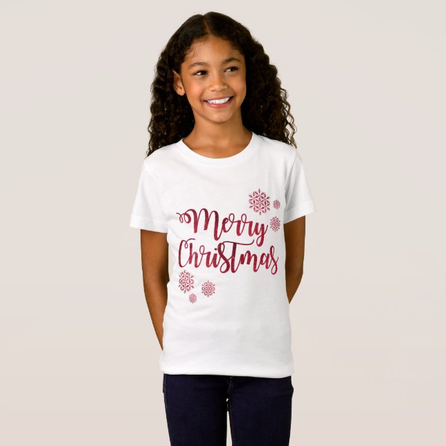 Merry Christmas T-Shirt (Front Full)