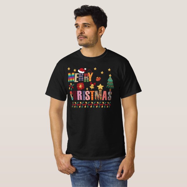 Merry Christmas T-Shirt (Front Full)