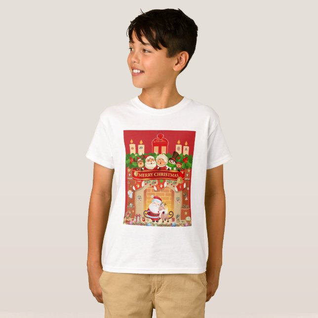 Merry Christmas T-Shirt (Front Full)