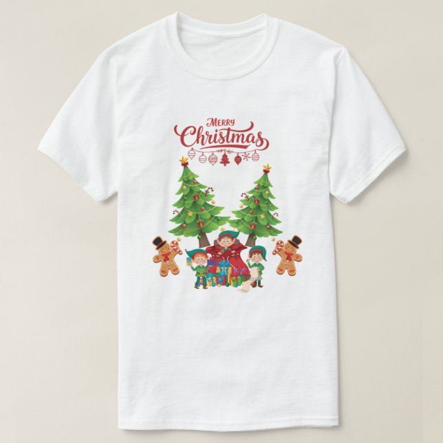 Merry Christmas T-Shirt (Design Front)