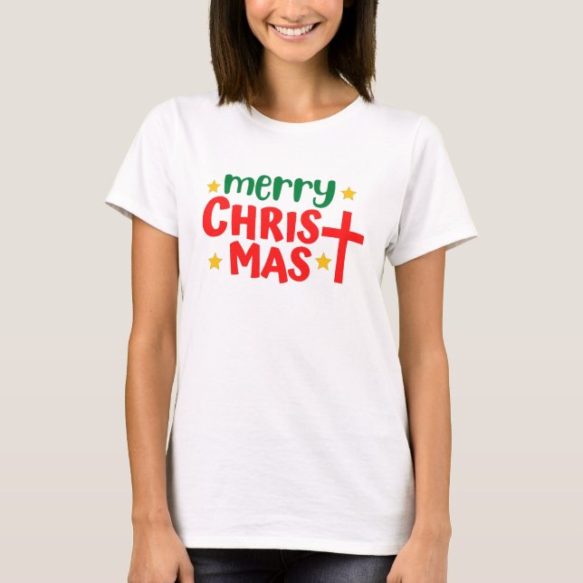 Merry Christmas T-Shirt (Front)