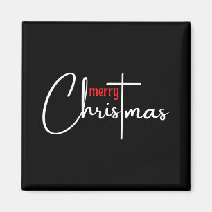 Merry Christmas T-Shirt Magnet