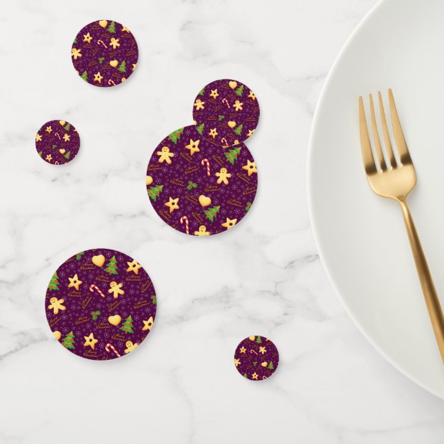 Merry Christmas Table Confetti (Group)