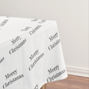 Merry Christmas Tablecloth 