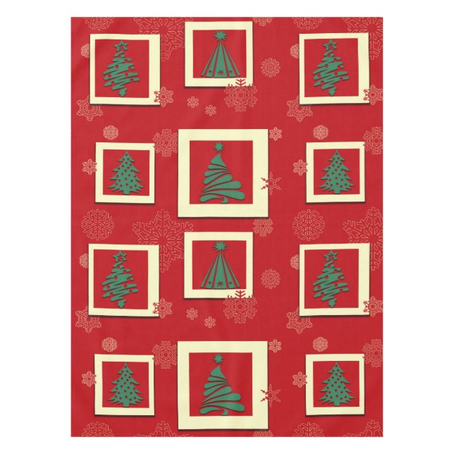 Merry Christmas Tablecloth (Front)