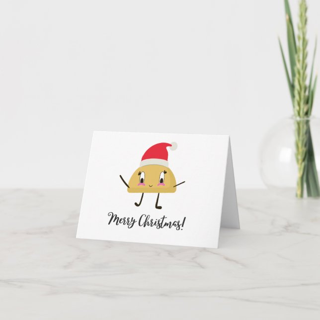 Merry Christmas Taco Card (Front)