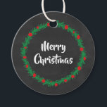 Merry Christmas Tag, Holiday Tag, Chalkboard Favour Tags<br><div class="desc">These are the perfect little gift tags. You can customise front and back text.</div>