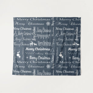 Merry Christmas Tapestry