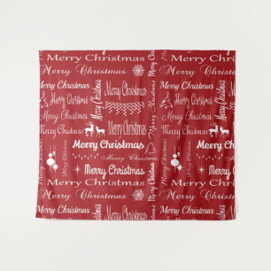 Merry Christmas Tapestry