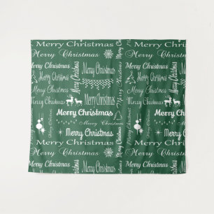 Merry Christmas Tapestry