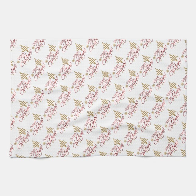 Merry Christmas Tea Towel (Horizontal)