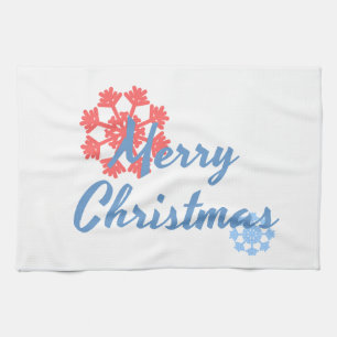 Merry Christmas Tea Towel