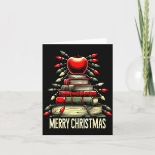 Merry Christmas, Teachers Books Teaching Xmas Tree Card