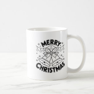 Merry Christmas Tekst Design Klieke Kerst  Coffee Mug