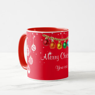 Merry Christmas template Mug