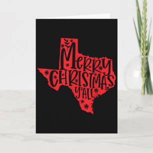 Merry Christmas Texas  Card