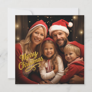 Merry Christmas Thank You Card