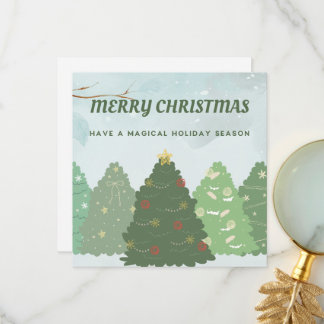 Merry Christmas Thank You Card