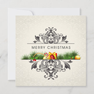 Merry Christmas Thank You Card