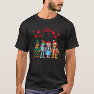 Merry Christmas The Wonderful Wizard of Oz Xmas Da T-Shirt