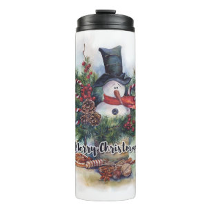 Merry Christmas  Thermal Tumbler