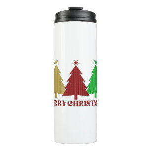 Merry Christmas Thermal Tumbler