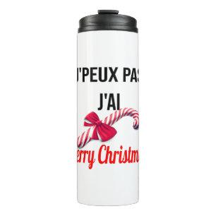 Merry Christmas Thermal Tumbler