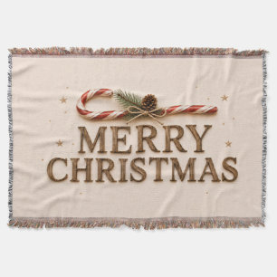 MERRY CHRISTMAS THROW BLANKET