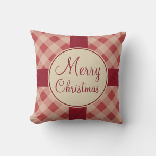 Merry Christmas Throw Pillow