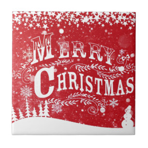 Merry Christmas Tile