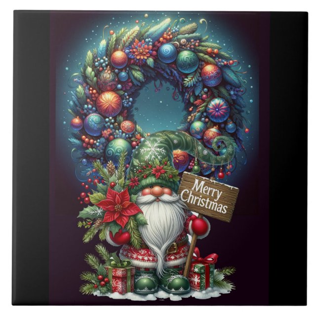 MERRY CHRISTMAS TILE (Front)