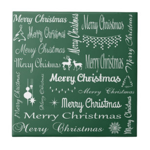 Merry Christmas Tile