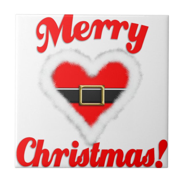 Merry Christmas Tile (Front)