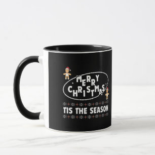 "Merry Christmas 'Tis the Season Festive Design" Mug