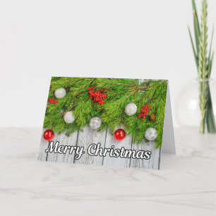 Merry Christmas & 'Tis The Seasons Holiday Card