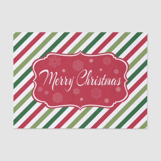 Merry Christmas Tissue Paper (Front)