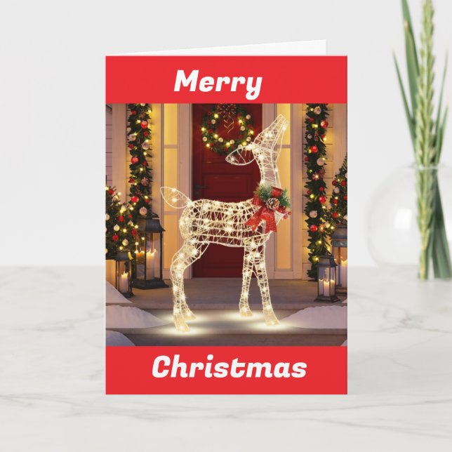 **MERRY CHRISTMAS** TO A "SPECIAL FRIEND" HOLIDAY CARD (Front)