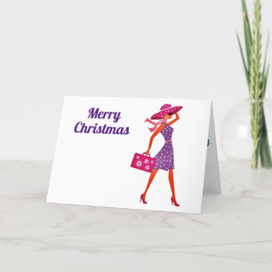 MERRY CHRISTMAS ***TO A SPECIAL LADY*** HOLIDAY CARD