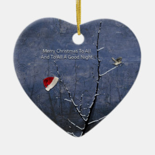 Merry Christmas To All Ceramic Tree Decoration