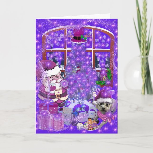 Merry Christmas To All Greeting Card (Front)