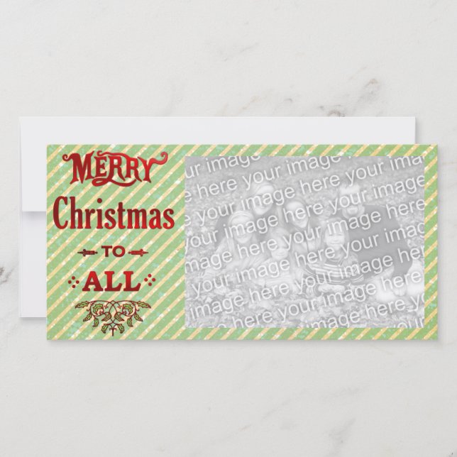 Merry Christmas to All Holiday Card (Front)