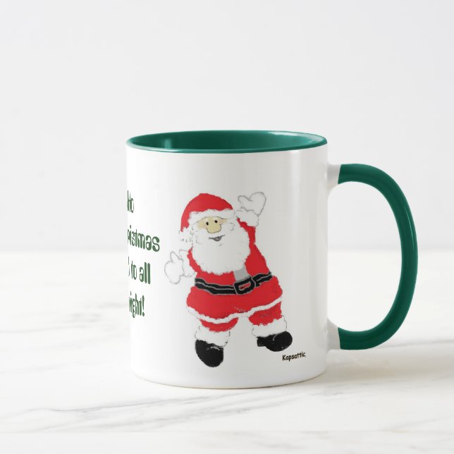 Merry Christmas to all Mug (Right)