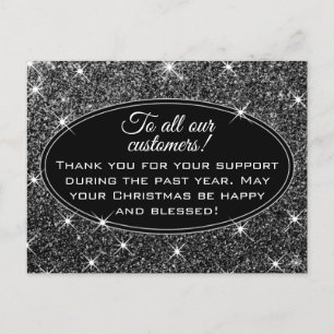 Merry Christmas to all our Customers! Postcard