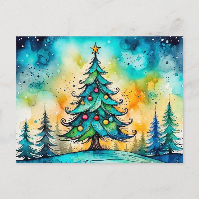 Merry Christmas To All Postcard (Front)