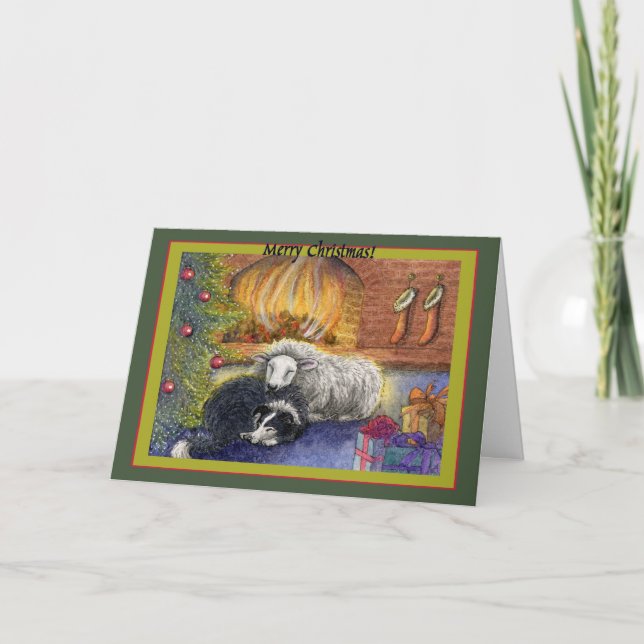 Merry Christmas to Ewe! Holiday Card (Front)