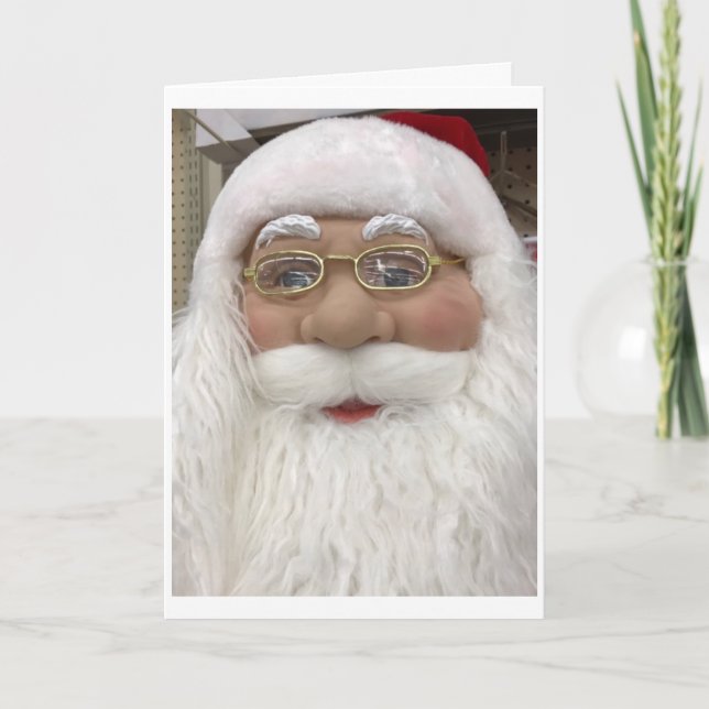 MERRY CHRISTMAS TO "FAMILY AND FRIENDS" HOLIDAY CARD (Front)