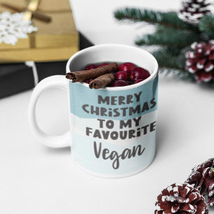Merry Christmas to favourite Vegan cartoon piglet Coffee Mug