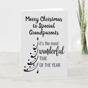 MERRY CHRISTMAS TO **GRANDPARENTS** HOLIDAY CARD