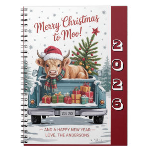 Merry Christmas to Moo! Notebook